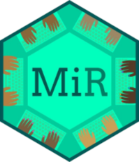 Minorities in R hex logo