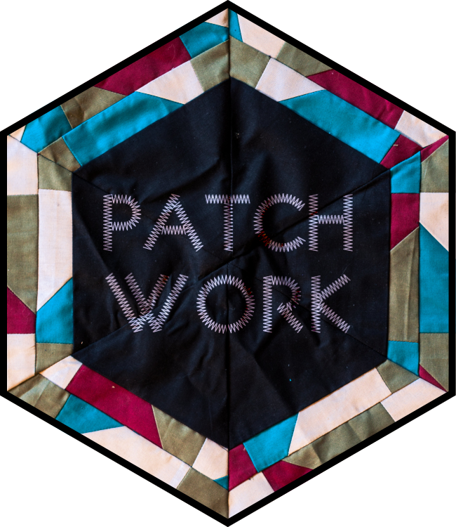 Hex logo for patchwork R package